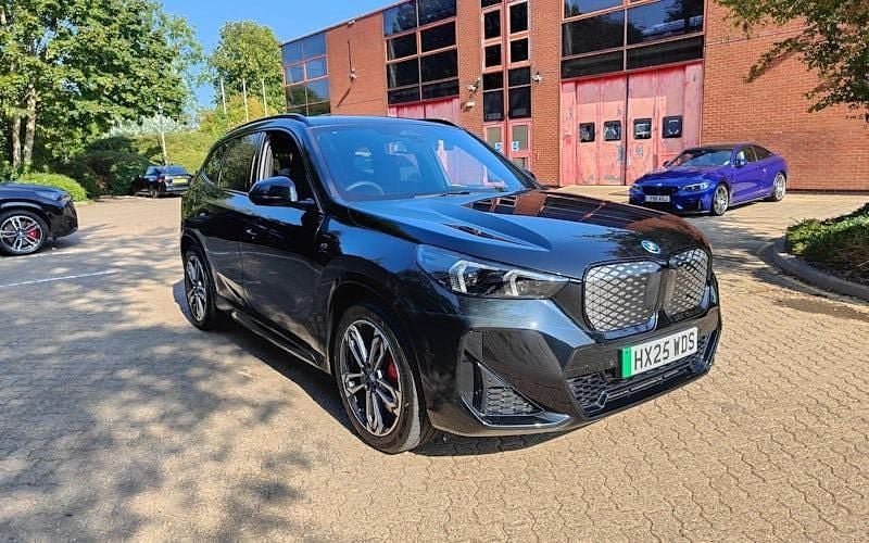 Black sapphire metallic paint Used 2025 BMW iX1 M Sport SUV | £37,195 (A bit pricey) - Image 1/4