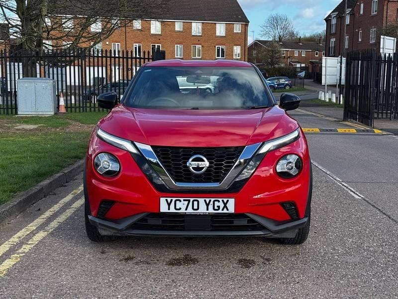 Used Nissan Juke Acenta 2020 Red SUV