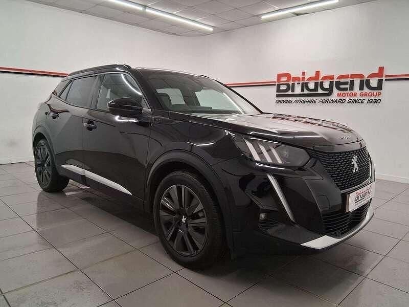 Used Peugeot e-2008 Premium 100 kW (136 HP) 2021 Black SUV