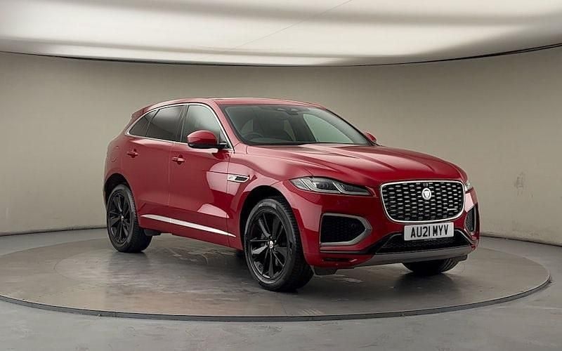 Firenze red Used 2021 Jaguar F-Pace R-Dynamic SUV | £25,000 (Good price) - Image 1/4