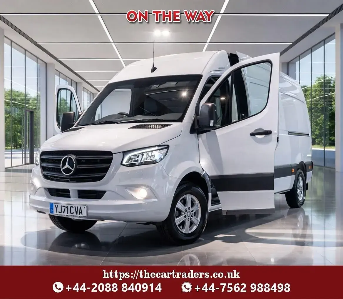 Used Mercedes Sprinter Progressive 141 HP (103 kW) 2021 White Van