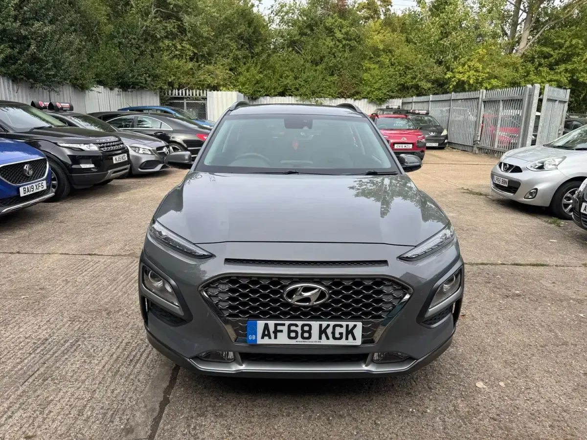 Used Hyundai Kona Premium 120 HP (88 kW) 2018 Grey SUV