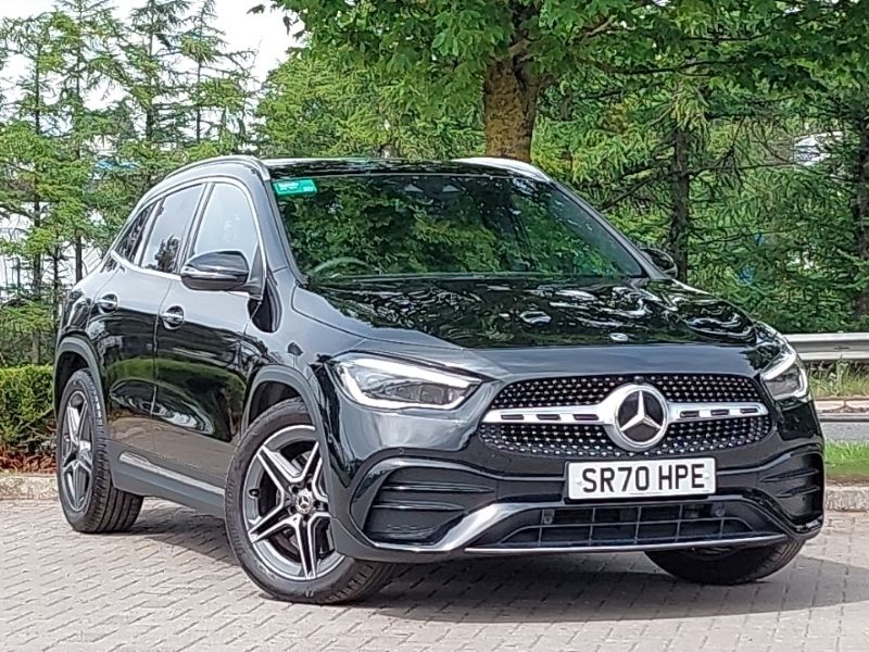 Black Used 2020 Mercedes GLA250 AMG Line Premium Plus SUV | £29,298 (Fair price) - Image 1/4