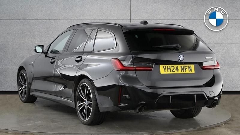 Used BMW 330e M Sport 288 HP (211 kW) 2024 Black Estate