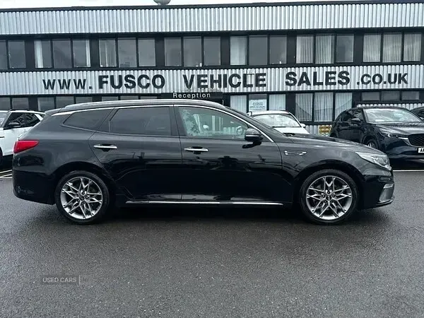 Used Kia Optima 134 HP (98 kW) 2018 Black Estate