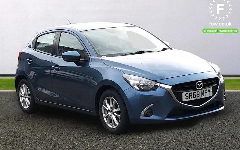 Used Mazda 2 75 HP (55 kW) 2019 Blue Hatchback