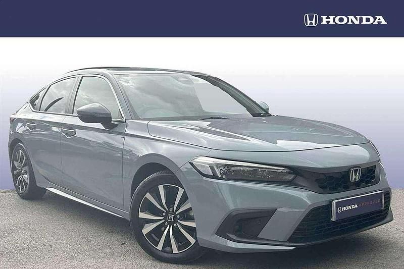 Sonic grey Used 2022 Honda Civic Elegance Hatchback | £25,500 (Good price) - Image 1/4