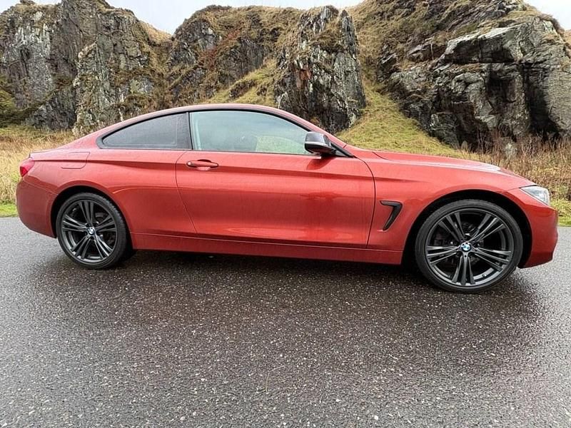 Used BMW 420 Sport Line 190 HP (139 kW) 2017 Orange Coupe