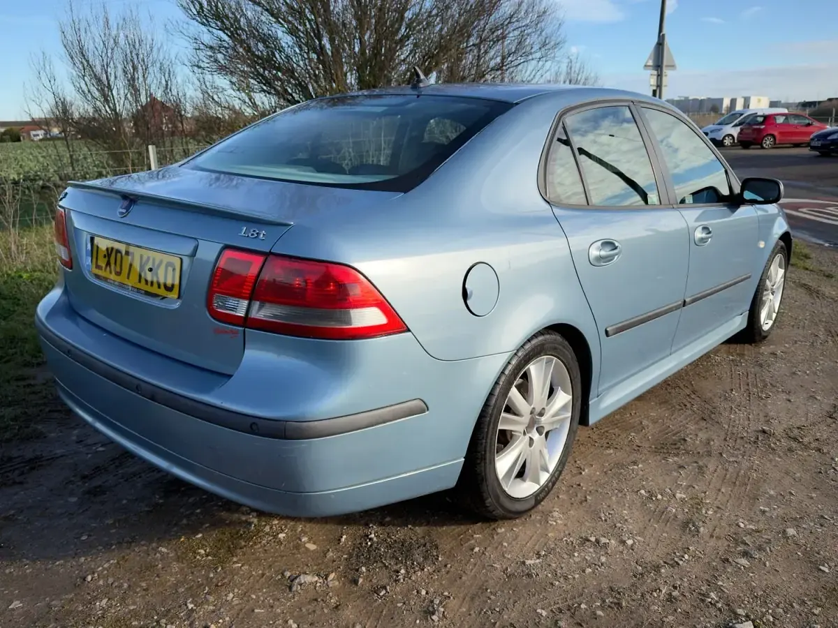 Used Saab 9-3 Anniversary 2007 Blue Sedan