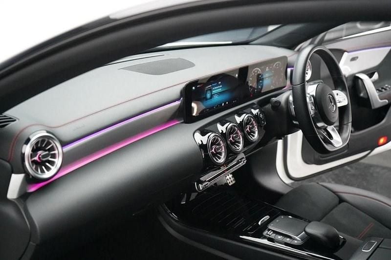 Used Mercedes CLA180 AMG Line Premium 136 HP (100 kW) 2023 White Sedan