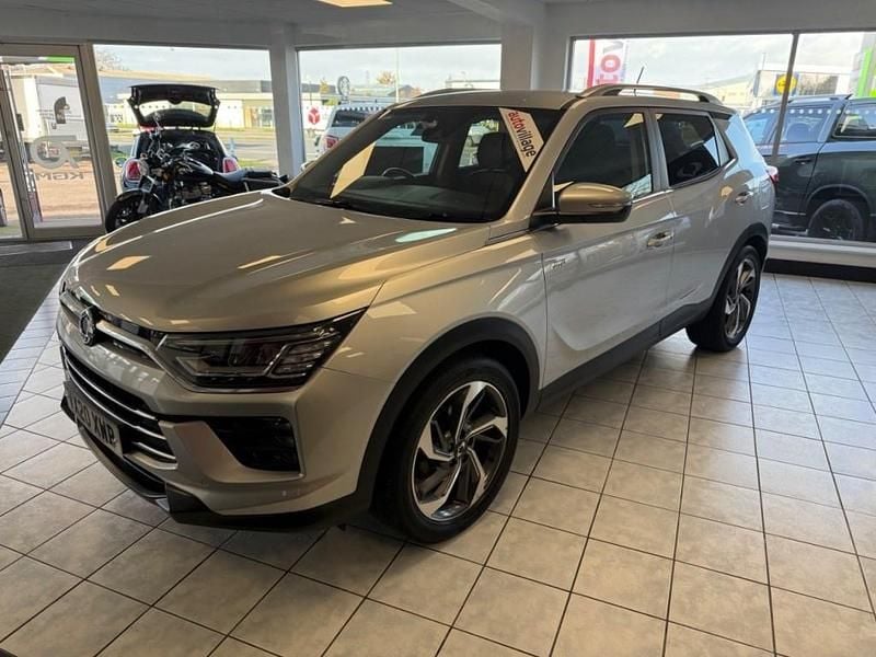 Used Ssangyong (KGM) Korando 2020 Silent silver metallic Estate
