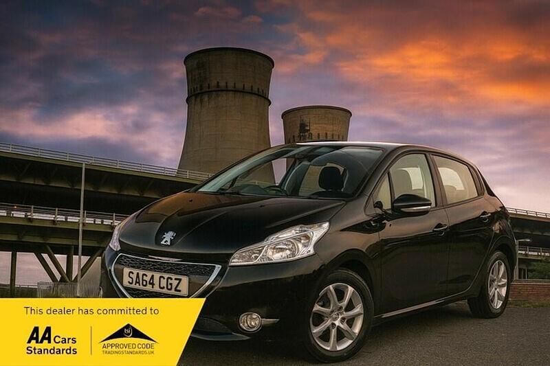 Black Used 2014 Peugeot 208 Active Hatchback | £2,690 (Good price) - Image 1/1