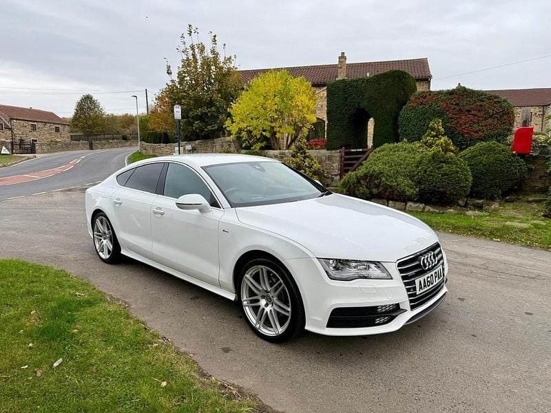 White Used 2011 Audi A7 S-Line Hatchback | £6,995 (Fair price) - Image 1/4