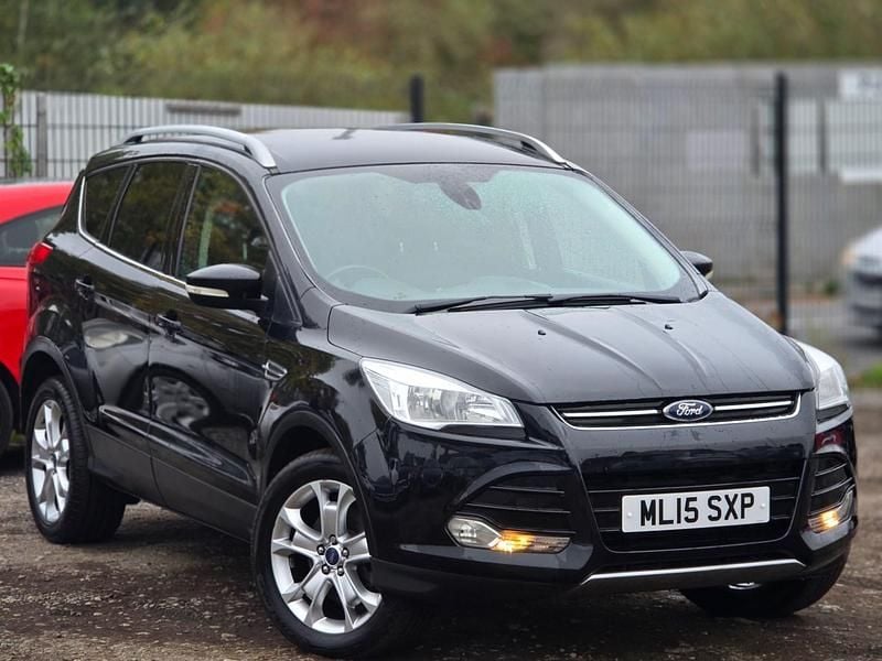 Black Used 2015 Ford Kuga Titanium SUV | £3,995 (Good price) - Image 1/4
