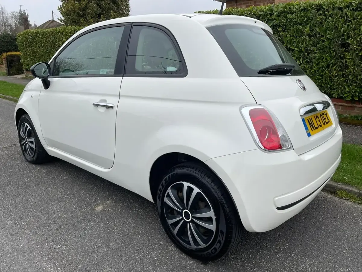 Begagnad Fiat 500 Pop 69 HK (50 kW) 2013 Vit Halvkombi