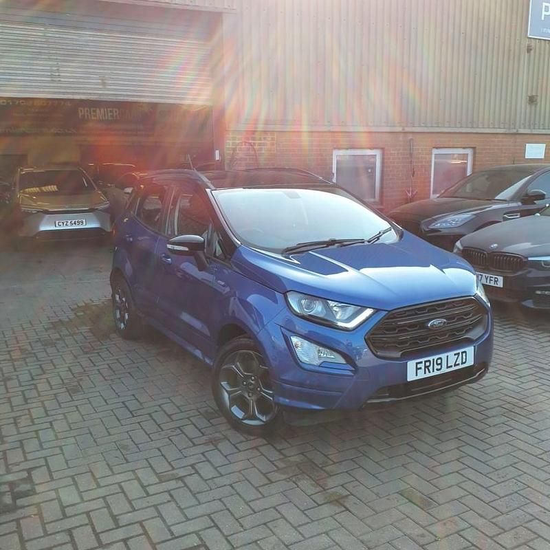 Used Ford Ecosport ST-Line 125 HP (91 kW) 2019 Blue SUV