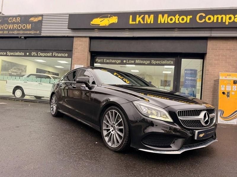 Used Mercedes CLS350 AMG Line Premium Plus 2017 Black Coupe