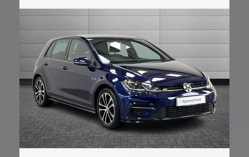 Blue Used 2020 VW Golf VIII R-line Edition Hatchback | £19,590 (A bit pricey) - Image 1/4