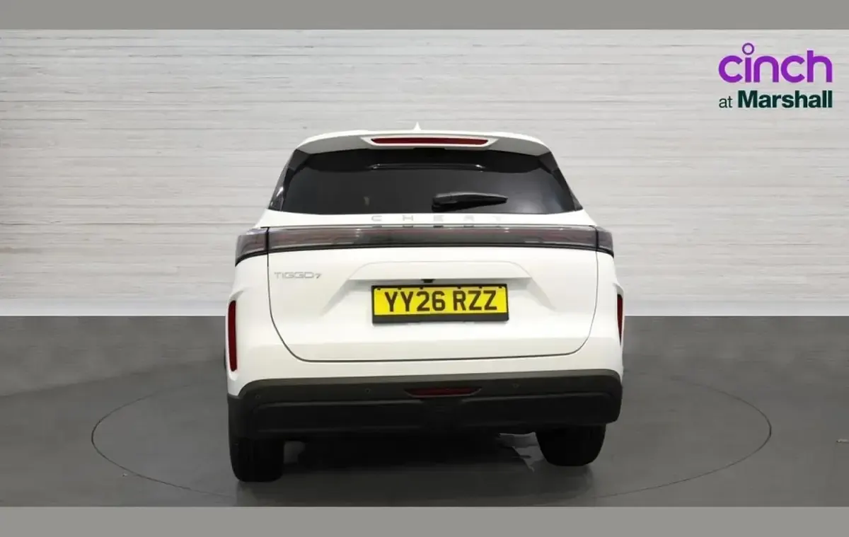 New Chery Tiggo 7 197 HP (144 kW) 2026 White SUV