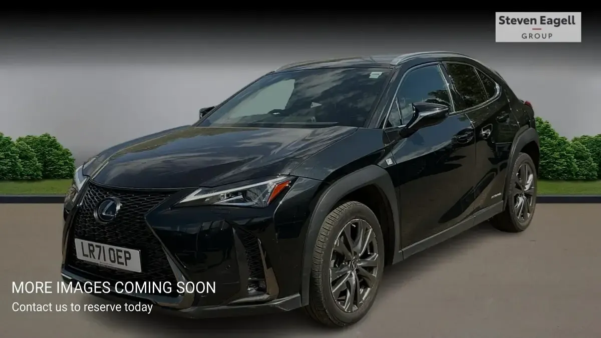 Used Lexus UX 250h Sport Line 2021 Black SUV