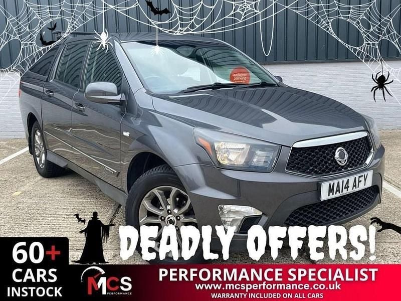 Grey Used 2014 Ssangyong (KGM) Korando Pickup | £9,000 - Image 1/2