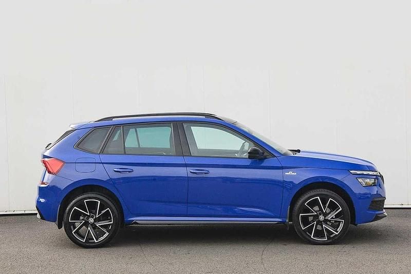 Used Skoda Kamiq Monte Carlo 110 HP (80 kW) 2023 Energy blue SUV