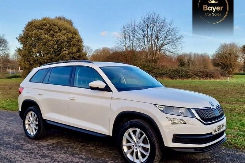 White Used 2021 Skoda Kodiaq SE SUV | £10,985 - Image 1/1