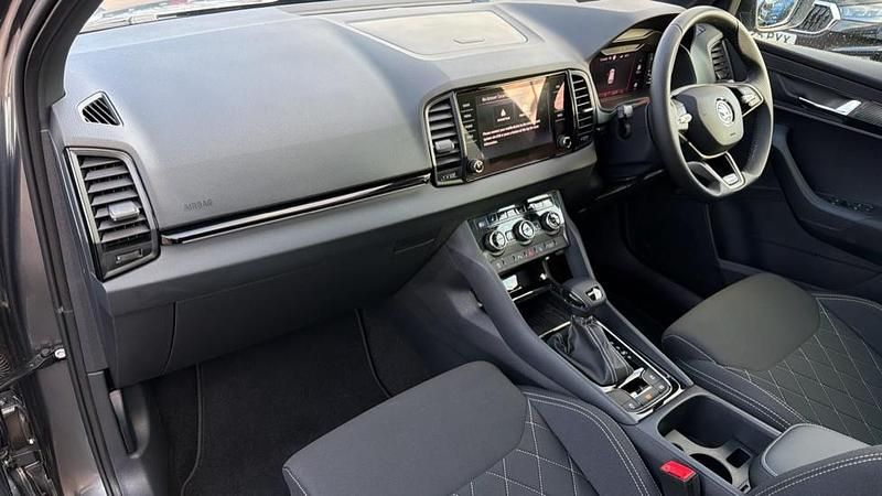 Used Skoda Karoq SportLine 150 HP (110 kW) 2024 Grey SUV