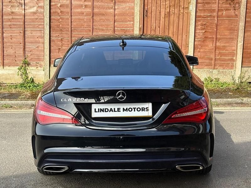 Used Mercedes CLA220 AMG line 2018 Black Sedan