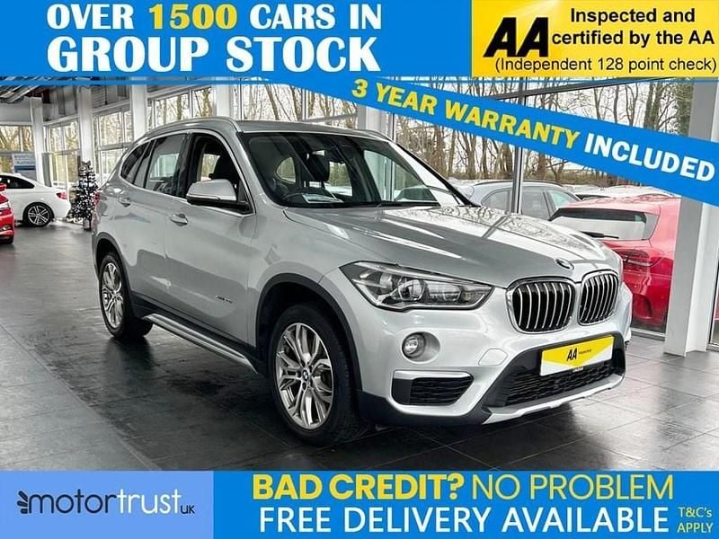 Used BMW X1 xLine 192 HP (141 kW) 2018 Silver SUV