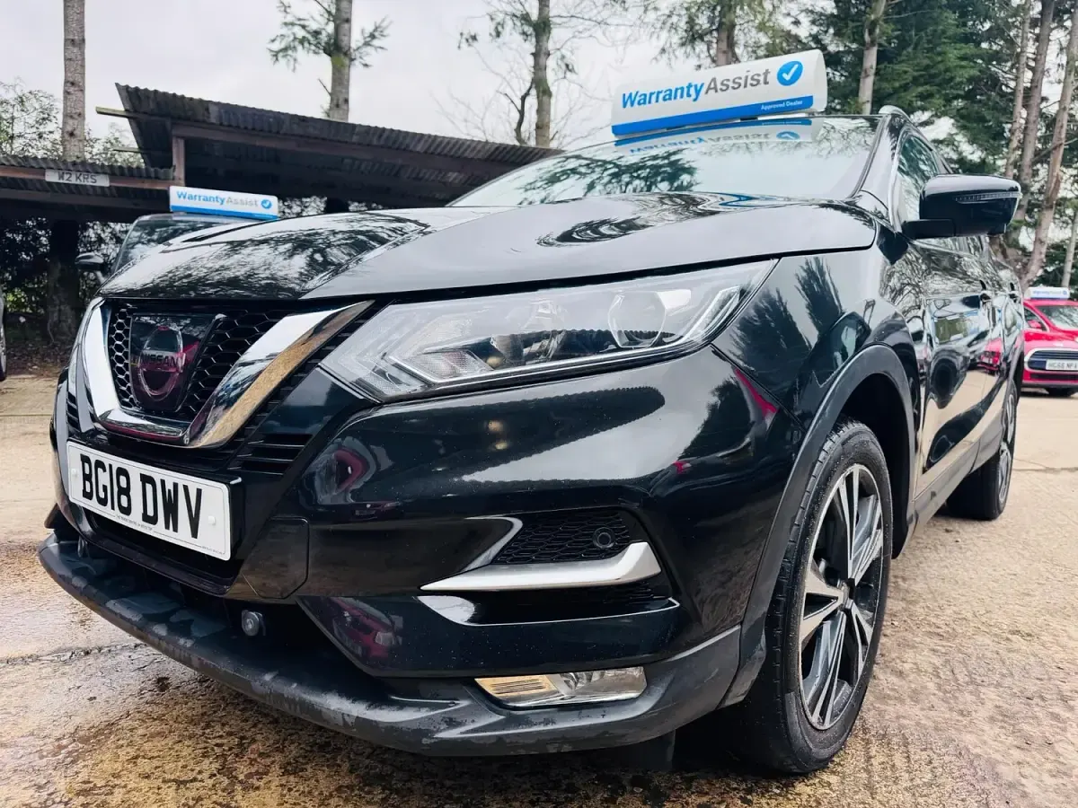 Used Nissan Qashqai N-Connecta 2018 Black SUV
