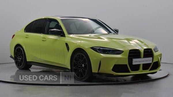 Used BMW M3 Competition Edition 503 HP (369 kW) 2021 Yellow Sedan