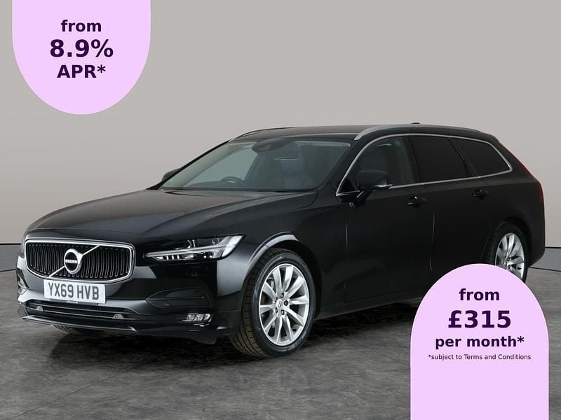 Black Used 2019 Volvo V90 Momentum Estate | £19,575 (Fair price) - Image 1/2