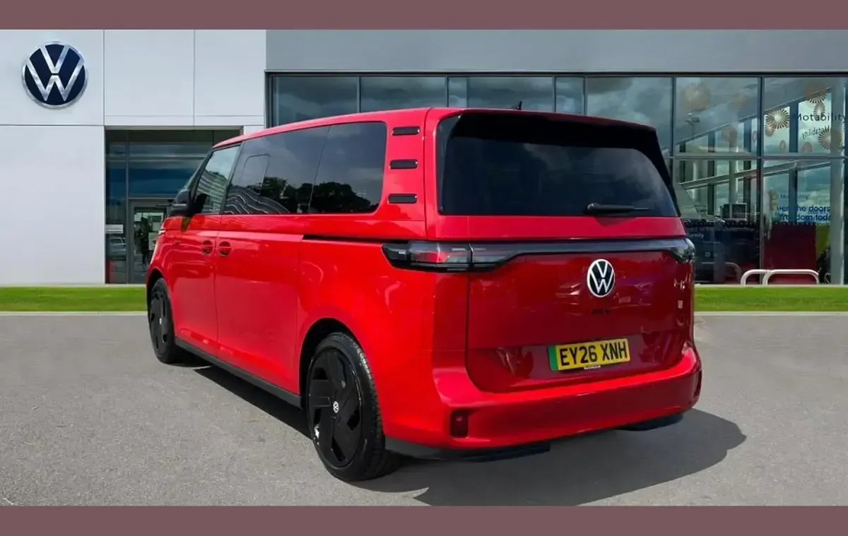 New VW ID. Buzz GTX 250 kW (340 HP) 2026 Cherry red MPV