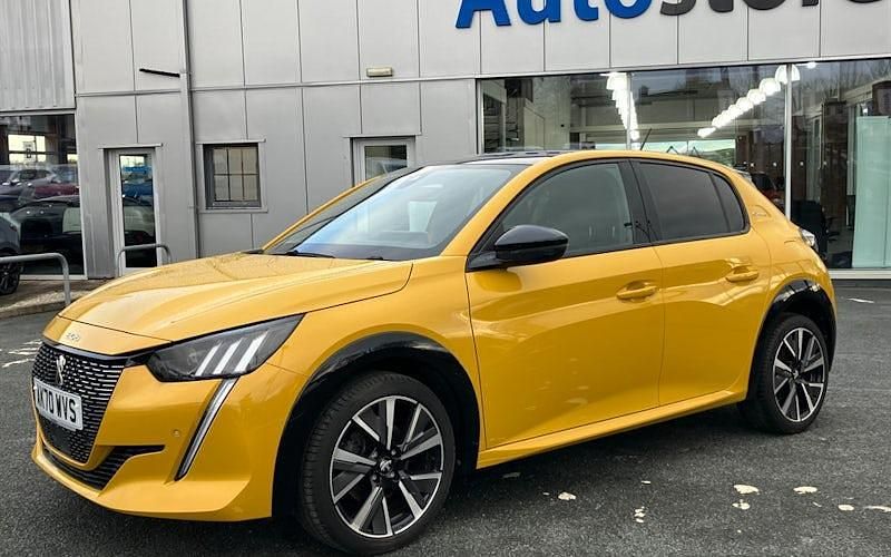 Second-hand Peugeot 208 GT-line 102 CP (75 kW) 2020 Galben Hatchback