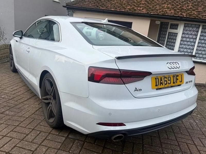 Used Audi A5 S-Line 150 HP (110 kW) 2020 White Coupe