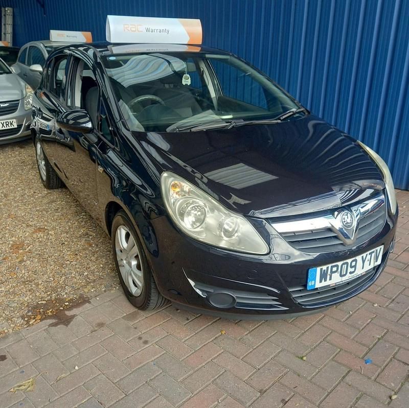 Used Vauxhall Corsa Active 79 HP (58 kW) 2009 Black Hatchback
