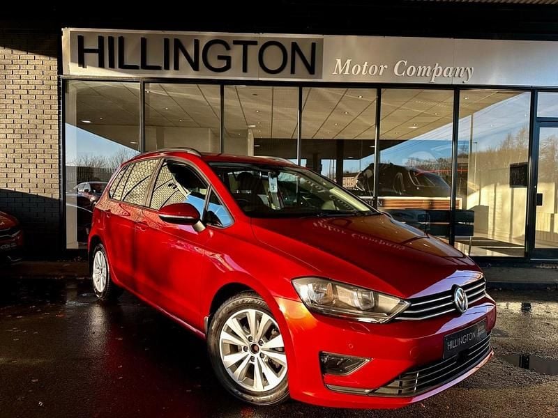 Used VW Golf Sportsvan SE 2015 Red MPV