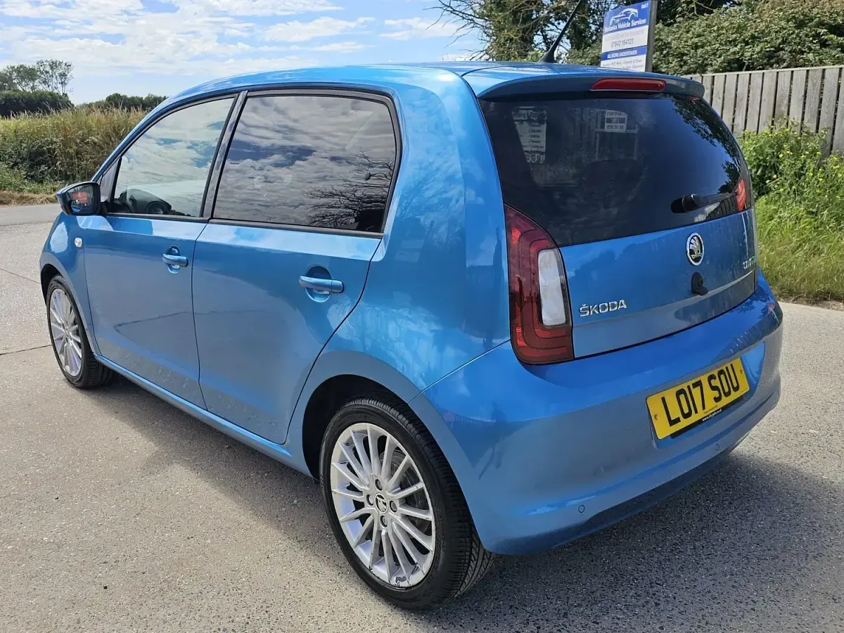 Used Skoda Citigo SE L 2017 Blue Hatchback
