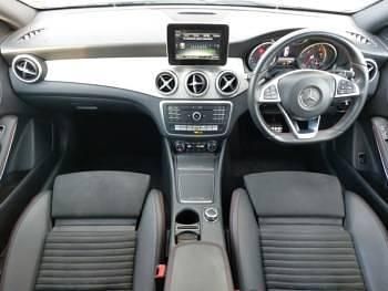 Used Mercedes CLA220 AMG line 177 HP (130 kW) 2017 Silver Sedan