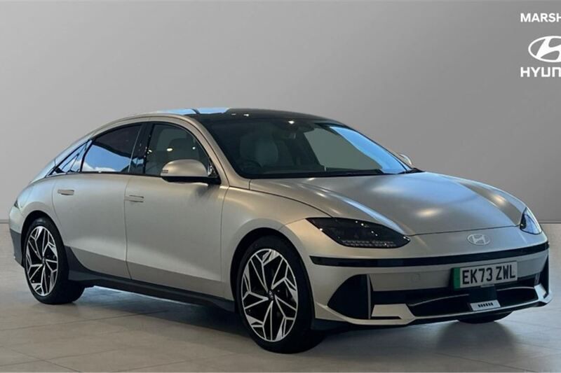 Gold Used 2023 Hyundai Ioniq 6 Ultimate Sedan | £27,299 (Fair price) - Image 1/4