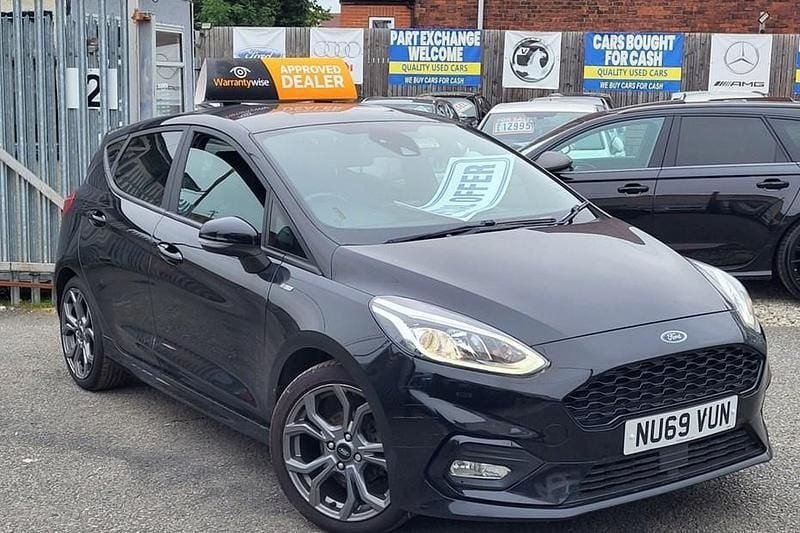 Used Ford Fiesta ST-Line X 100 HP (73 kW) 2019 Black Hatchback