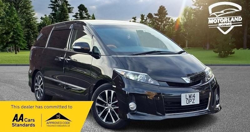 Black Used 2014 Toyota Estima MPV | £9,450 (Fair price) - Image 1/4