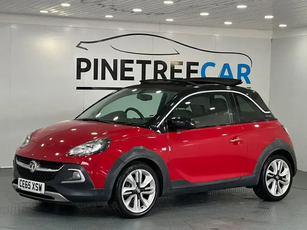 Used Vauxhall Adam Rocks 115 HP (84 kW) 2015 Red Hatchback
