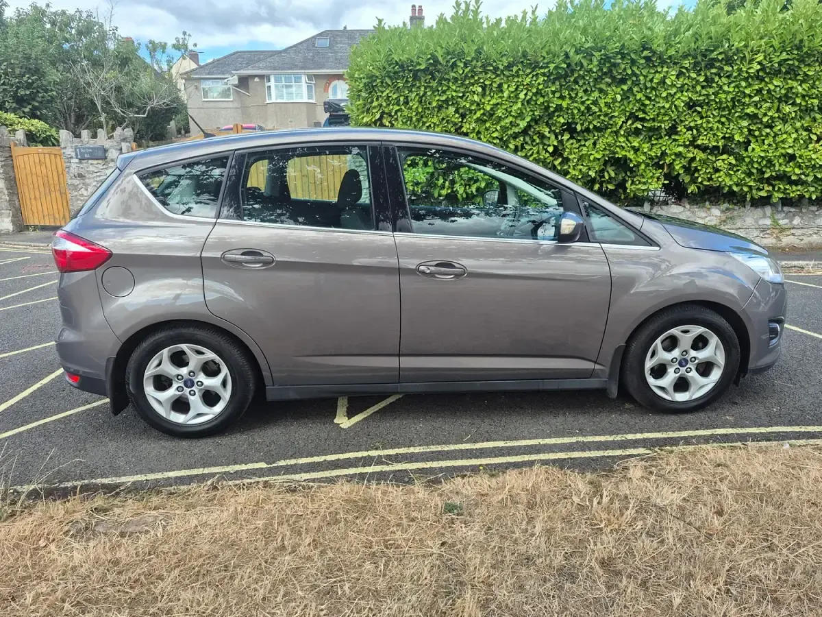 Used Ford C-MAX Zetec 113 HP (83 kW) 2014 Brown MPV