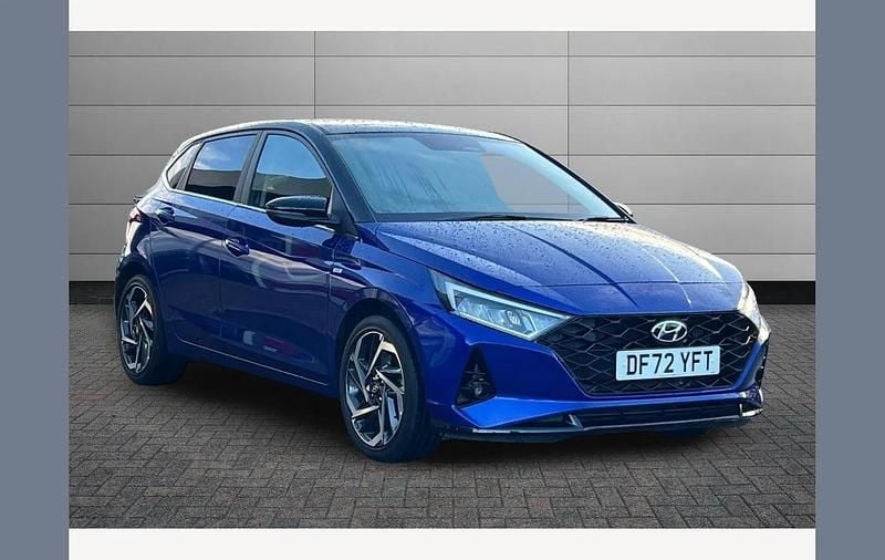 Used Hyundai i20 Ultimate 100 HP (73 kW) 2023 Blue Hatchback