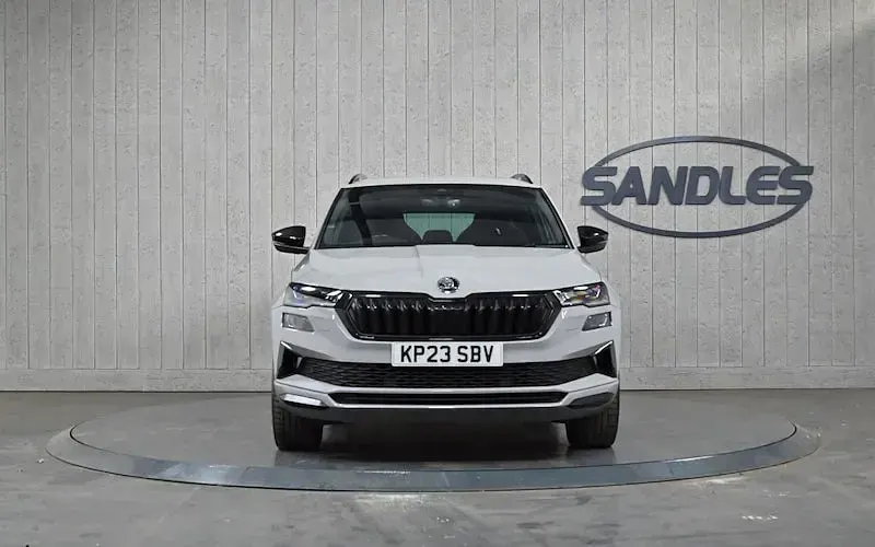 Used Skoda Karoq SportLine 150 HP (110 kW) 2023 Grey SUV