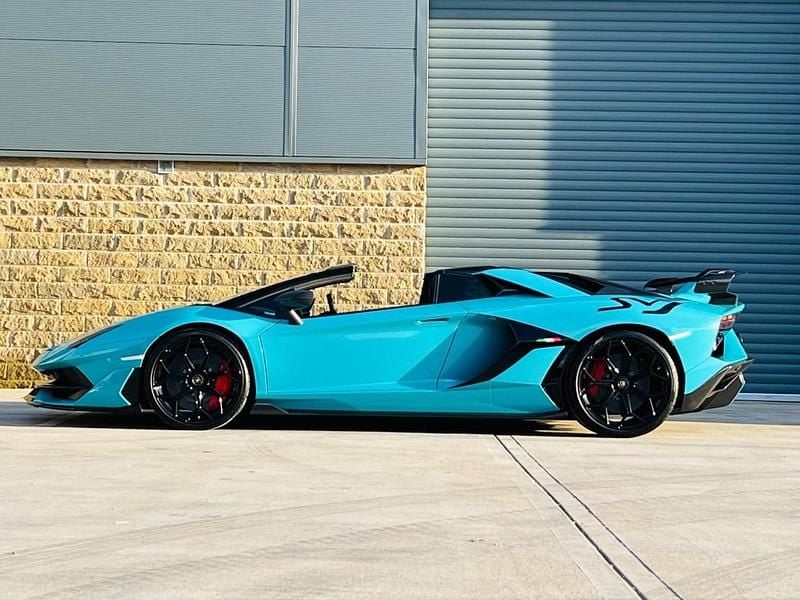 Used Lamborghini Aventador 2020 Blue Cabriolet