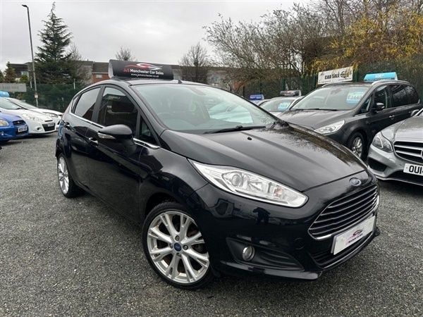 Black Used 2014 Ford Fiesta Titanium Hatchback | £4,195 (Fair price) - Image 1/1