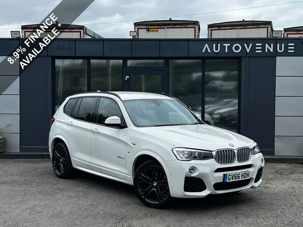 Begagnad BMW X3 M Sport 258 HK (189 kW) 2016 Vit SUV